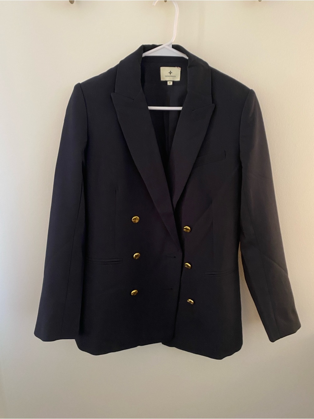 Tuckernuck Navy Diana Blazer size Medium
